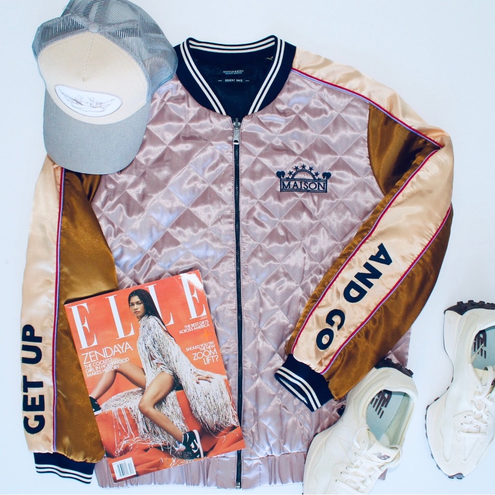 SCOTCH + SODA Reversible Souvenir Jacket